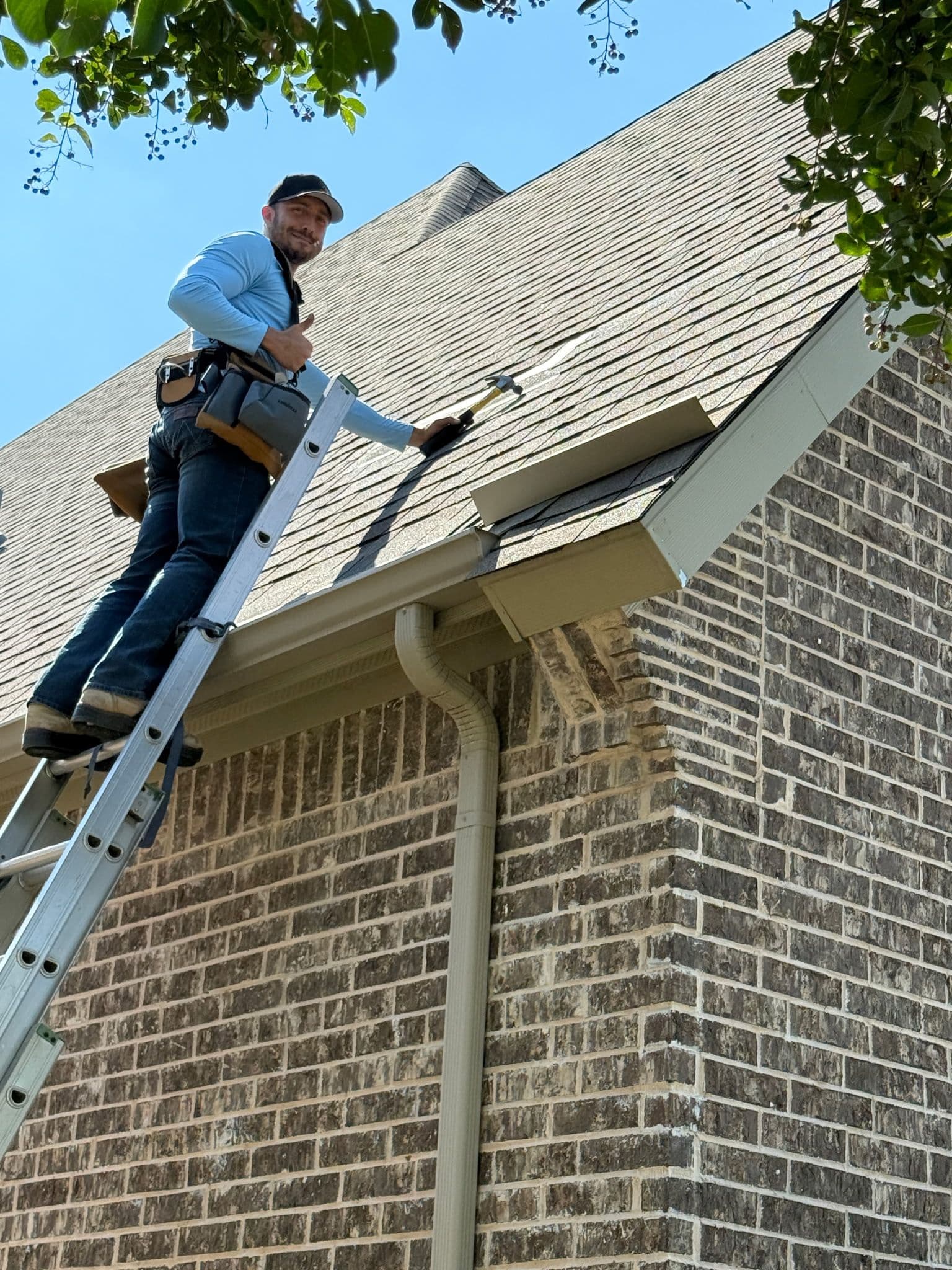 Rooftop Repairs in Aubrey: Tackling Wind-Damaged Shingles image
